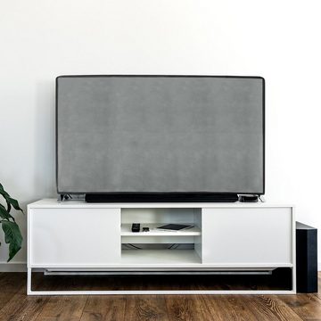 kwmobile Abdeckhaube 32" TV Hülle, Fernseher Bildschirmschutz Abdeckung - TV Bildschirm Staubschutzhülle