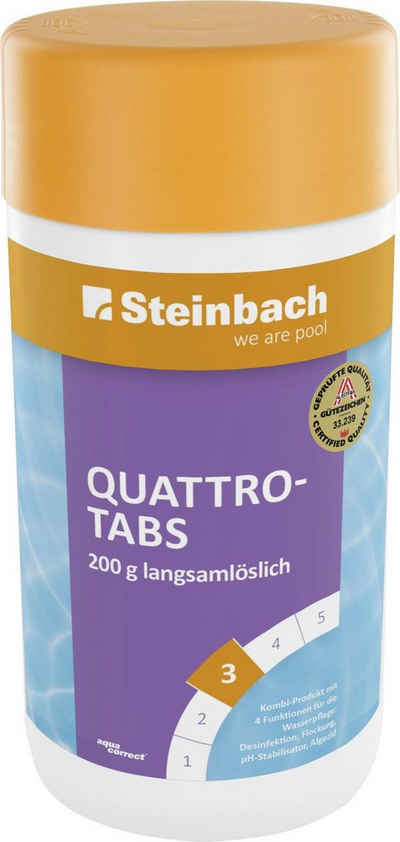 Steinbach Технічне обслуговування басейну Steinbach Технічне обслуговування басейну Quattrotabs Tabs 1 kg