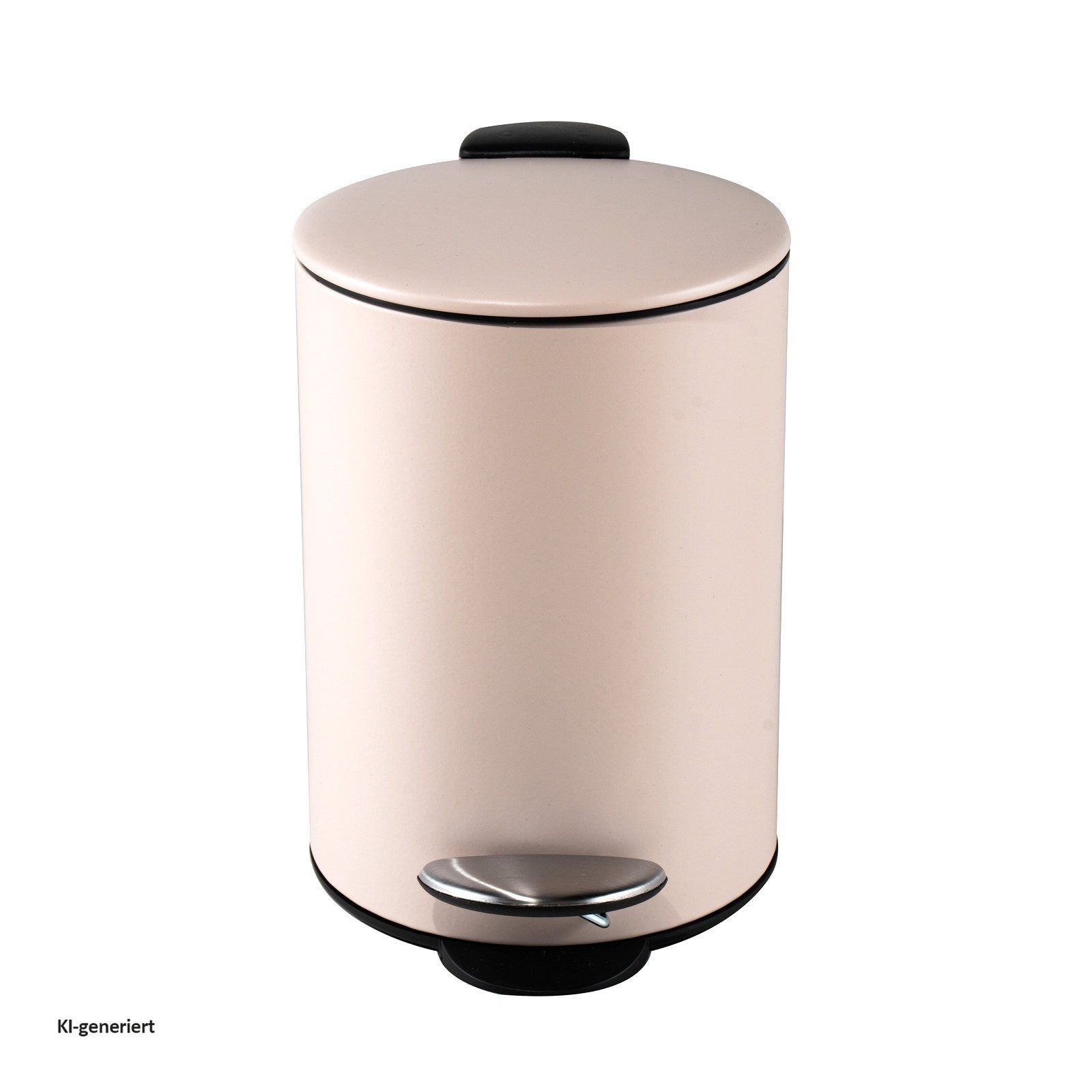 HTI-Living Kosmetikeimer Kosmetikeimer Jannik 3 Liter Rosa, Mülleimer Treteimer Edelstahl