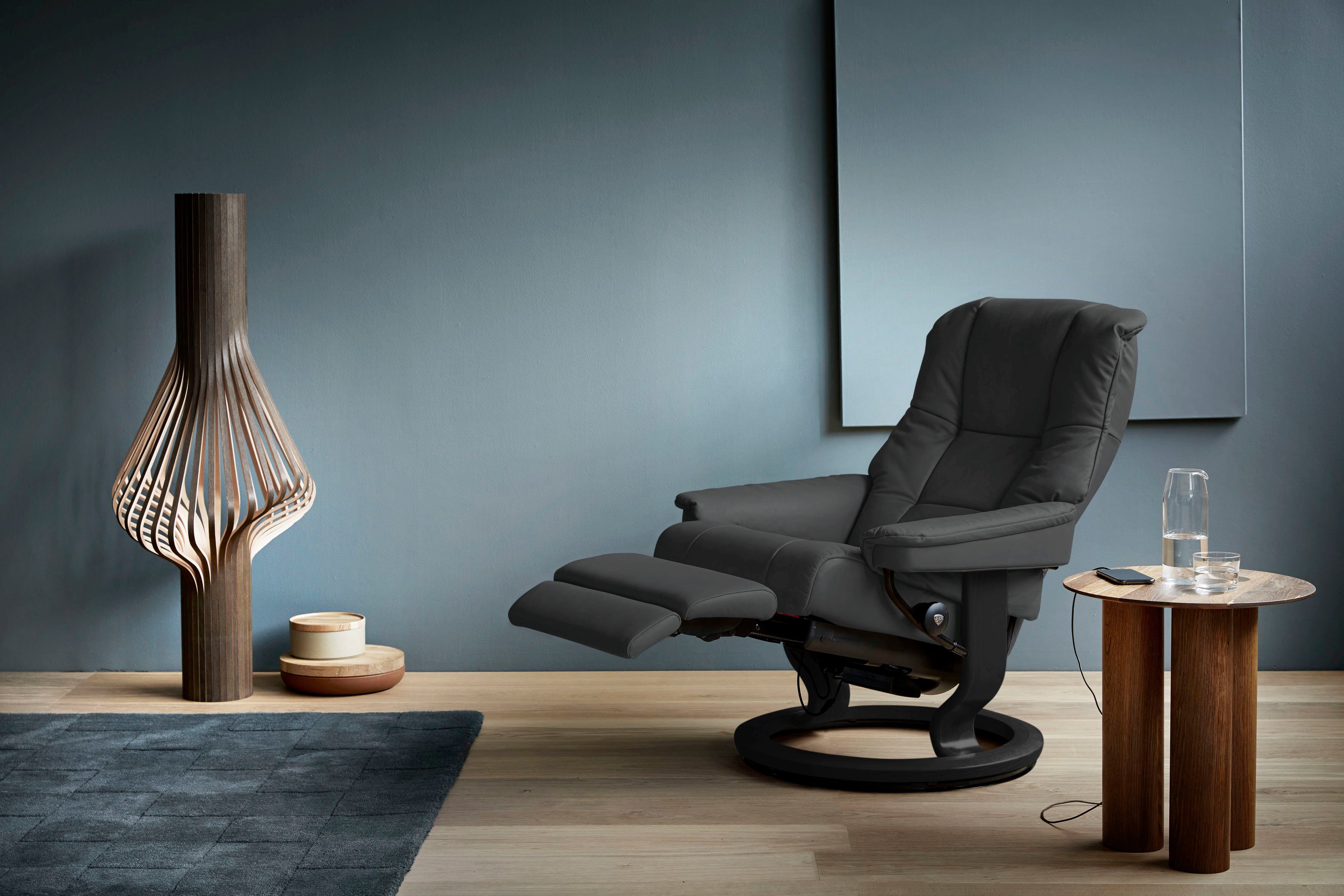 Stressless® Relaxsessel Mayfair, elektrisch verstellbar, optional  2-motorisch, Größe M & L, Hochwertiger Sessel inklusive Relaxfunktion &  Rückenverstellung, ohne Hocker