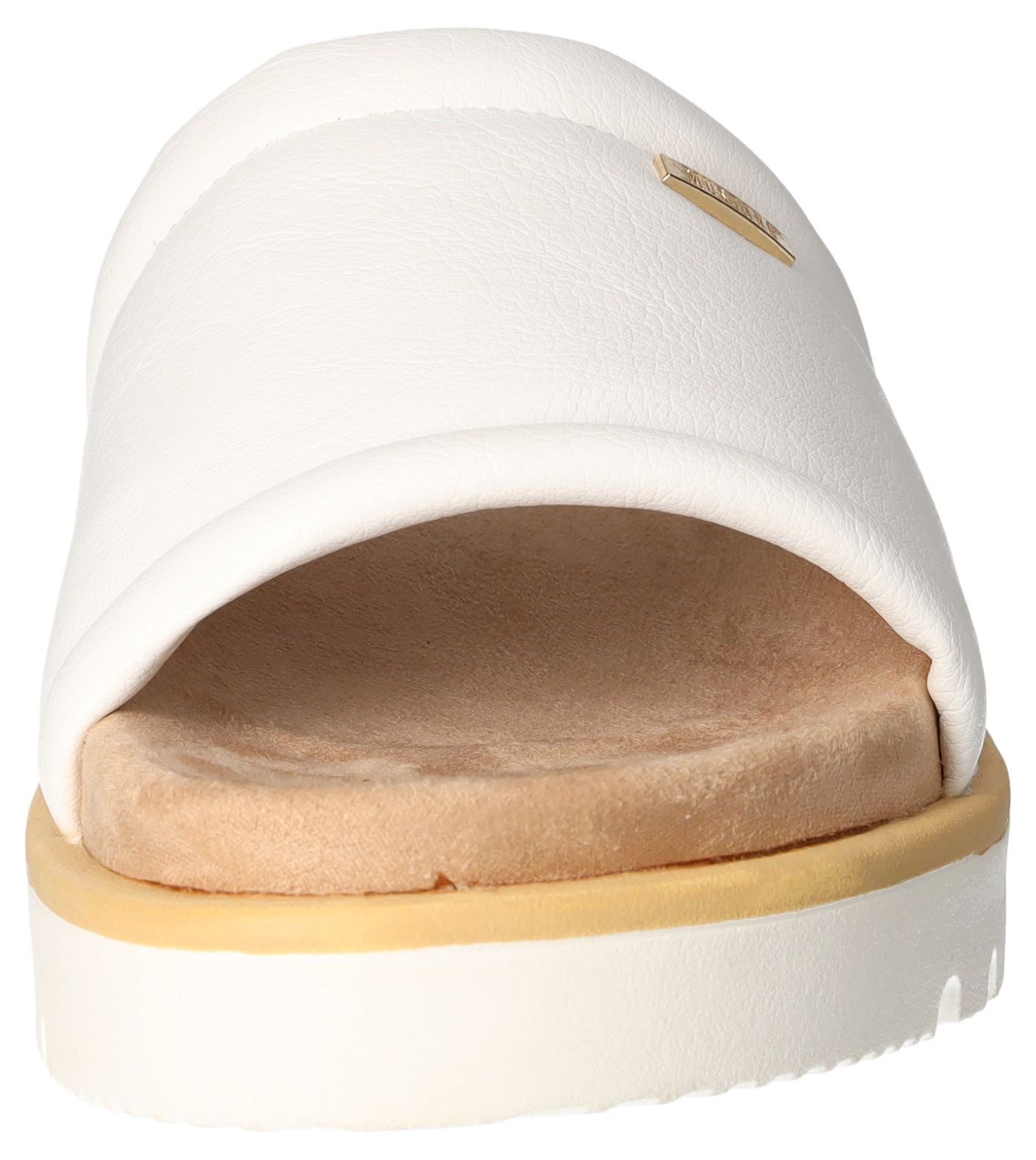 Mustang Shoes Pantolette,Plateausandale,Pool Slides,Sommerschuh mit Softfußbett, bequeme Form