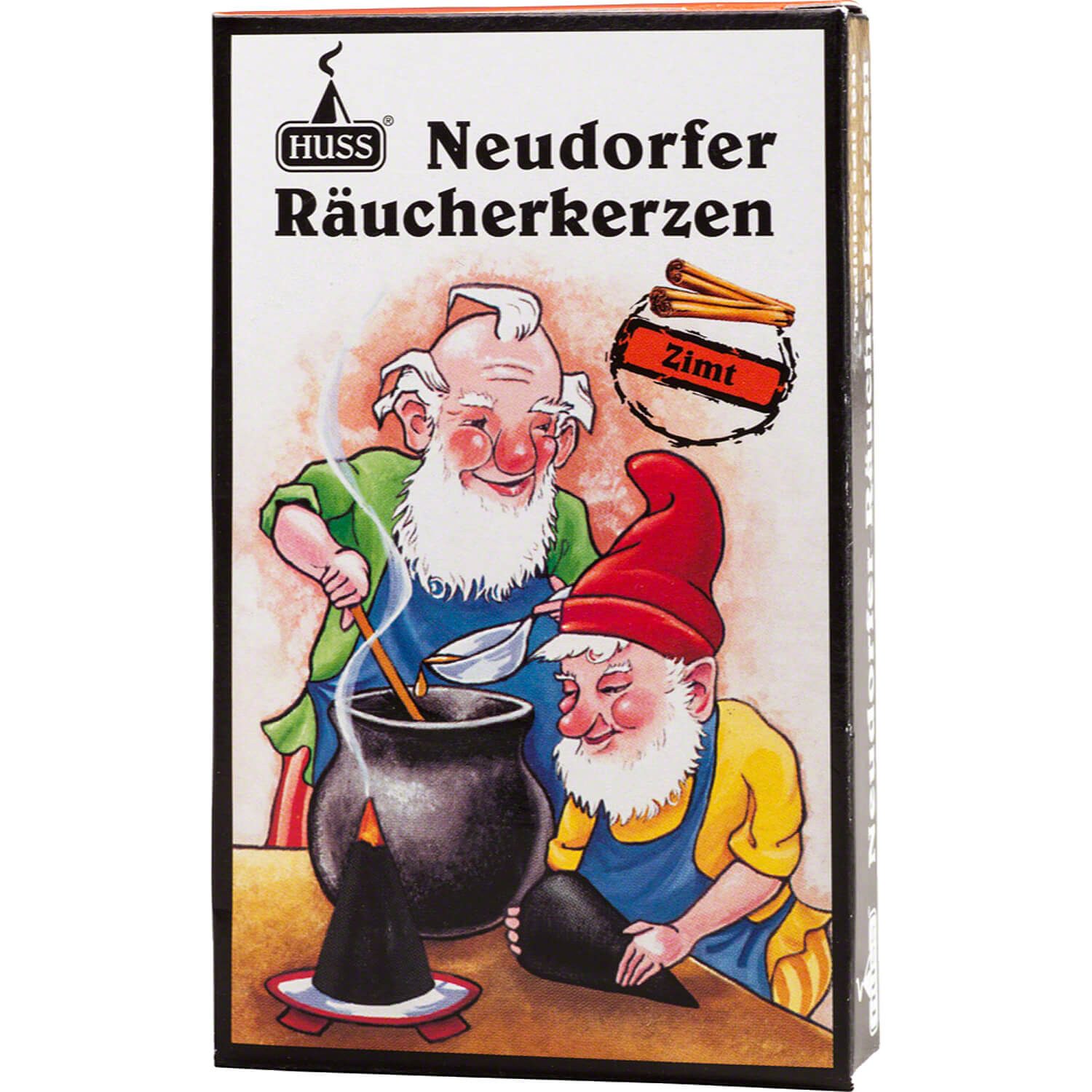 Huss Räucherkerzenherstellung Räuchermännchen Huss Neudorfer Räucherkerzen - Zimt von Huss Räucherkerzen