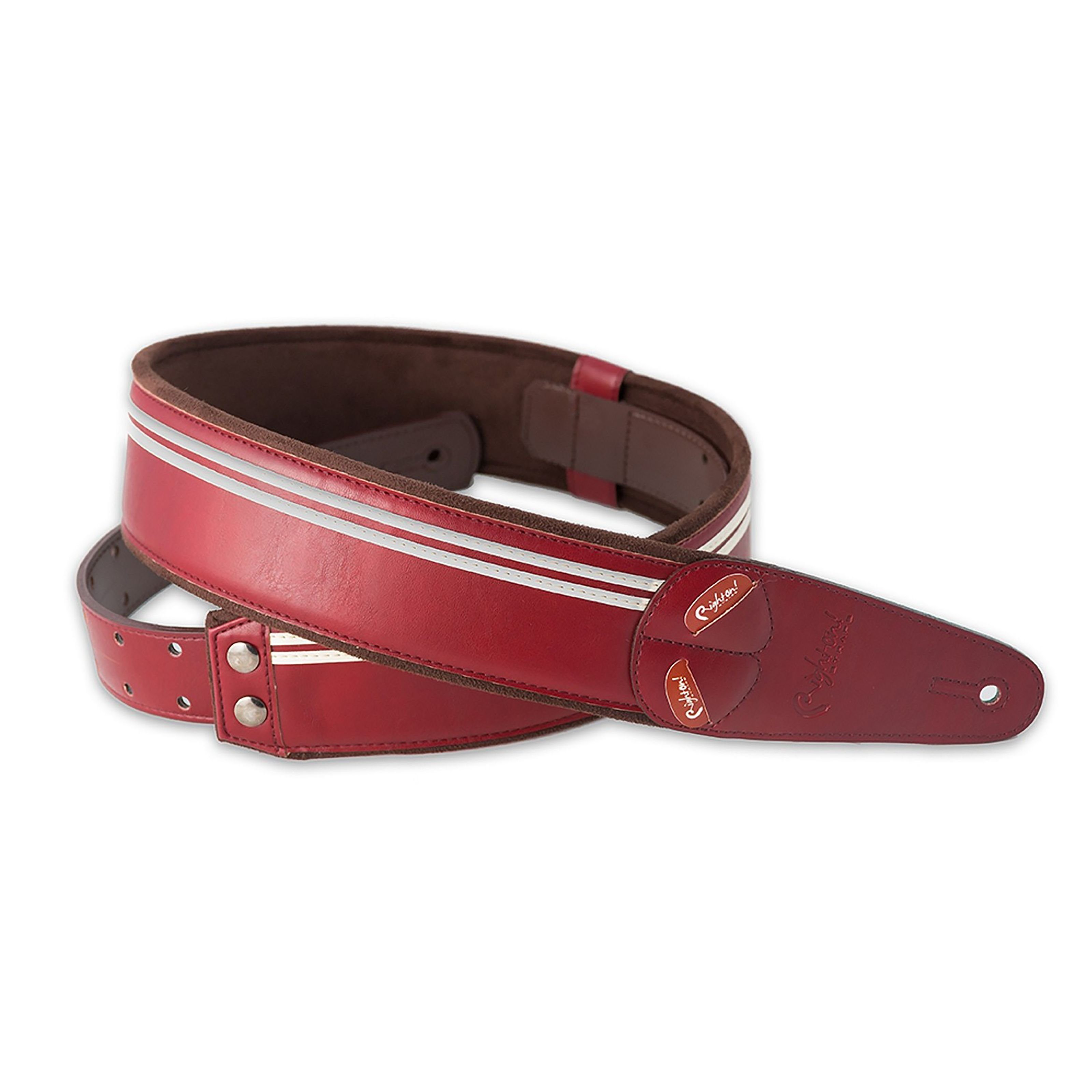 RightOn! Straps Gitarrengurt, Mojo Race Red - Gitarrengurt