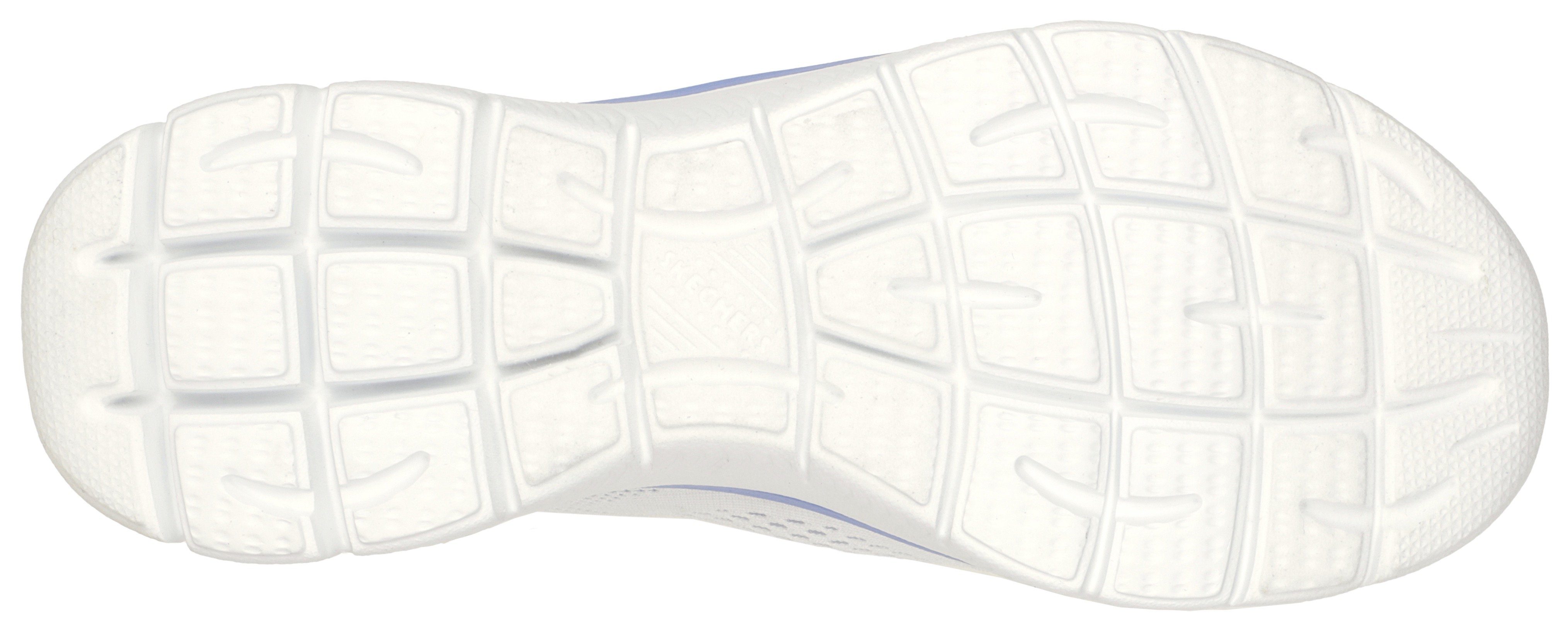 Skechers SUMMITS PERFECT VIEWS Sneaker weiß-kombiniert Maschinenwäsche Slip-On für geeignet
