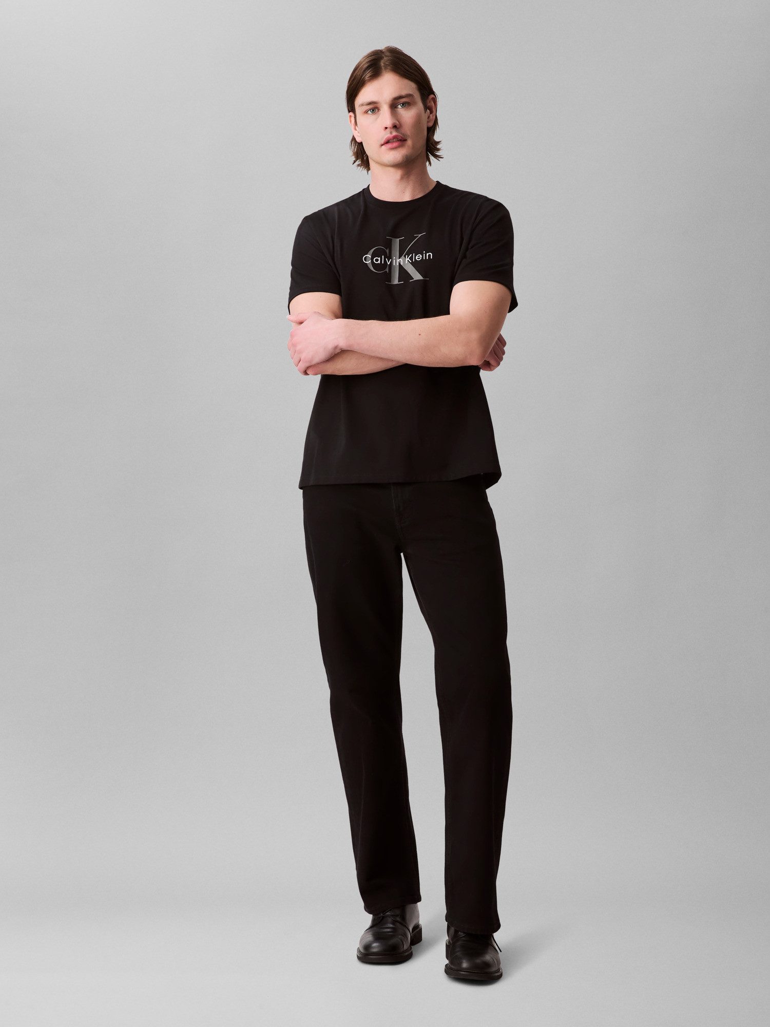 Calvin Klein Jeans T-Shirt SS Hero Monologo Tee 20s Mit Rundhalsausschnitt, regular fit