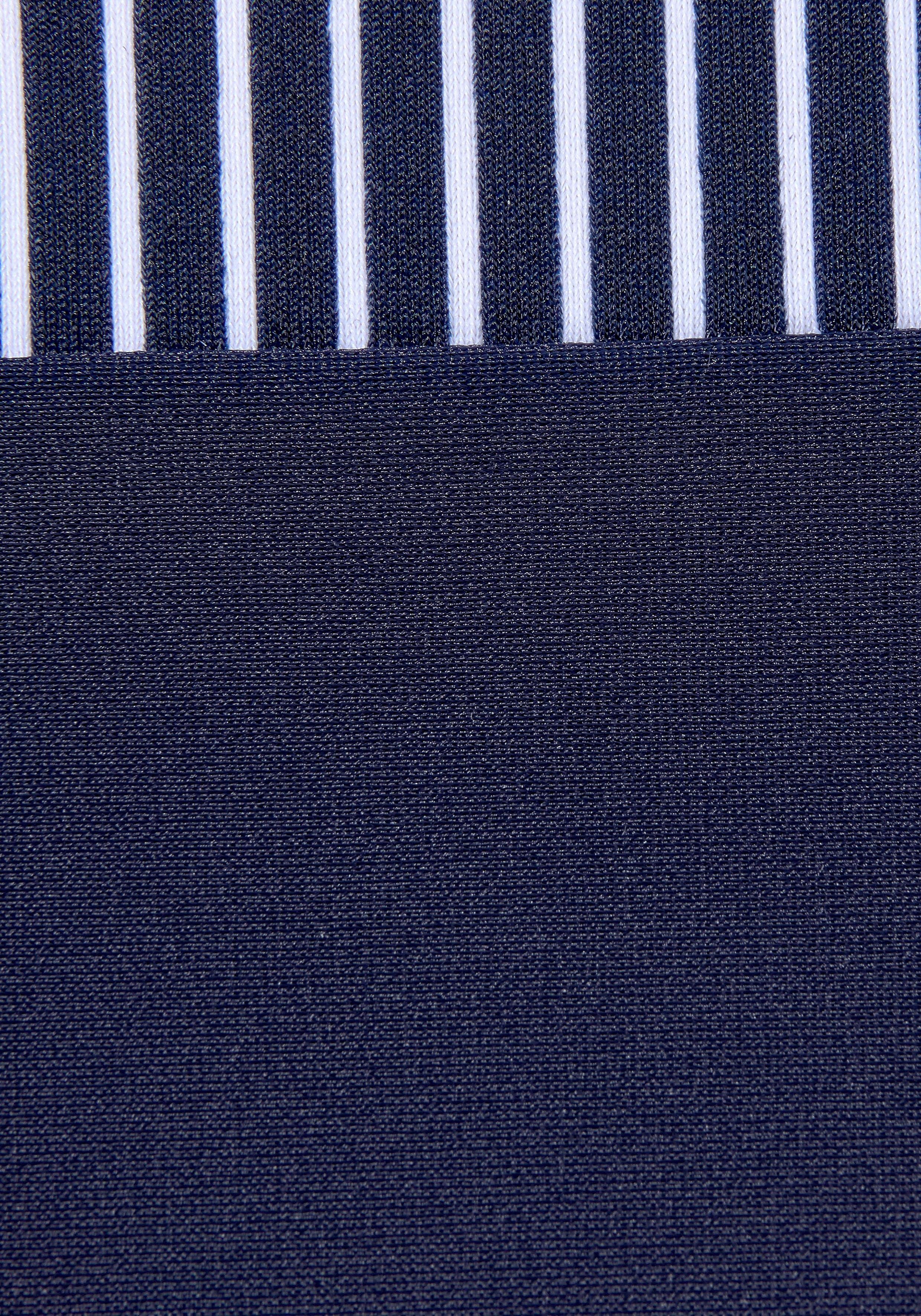 LASCANA Bügel-Bikini mit gestreiften Einsätzen