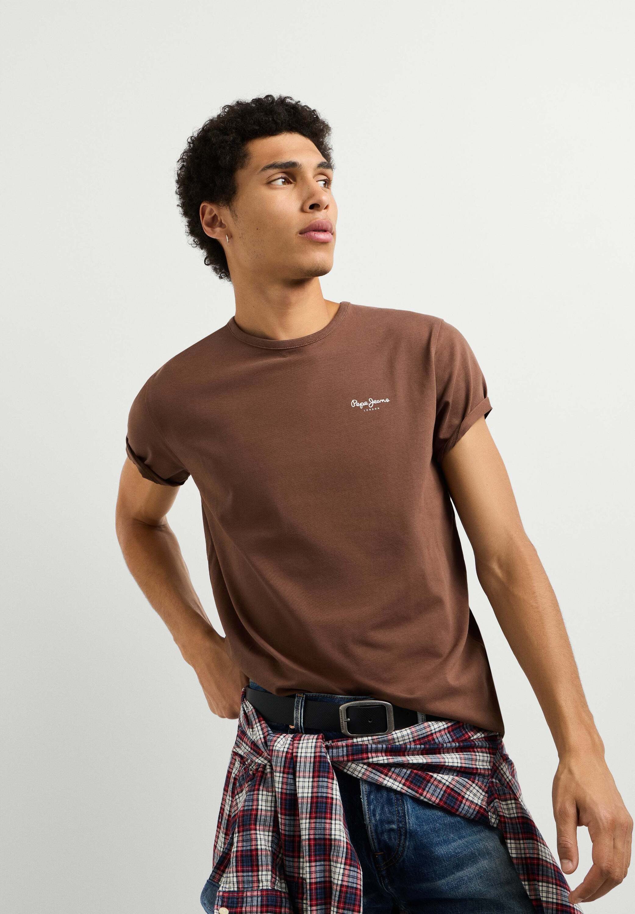 Pepe Jeans T-Shirt einfaches T-Shirt ORIGINAL BASIC 3N