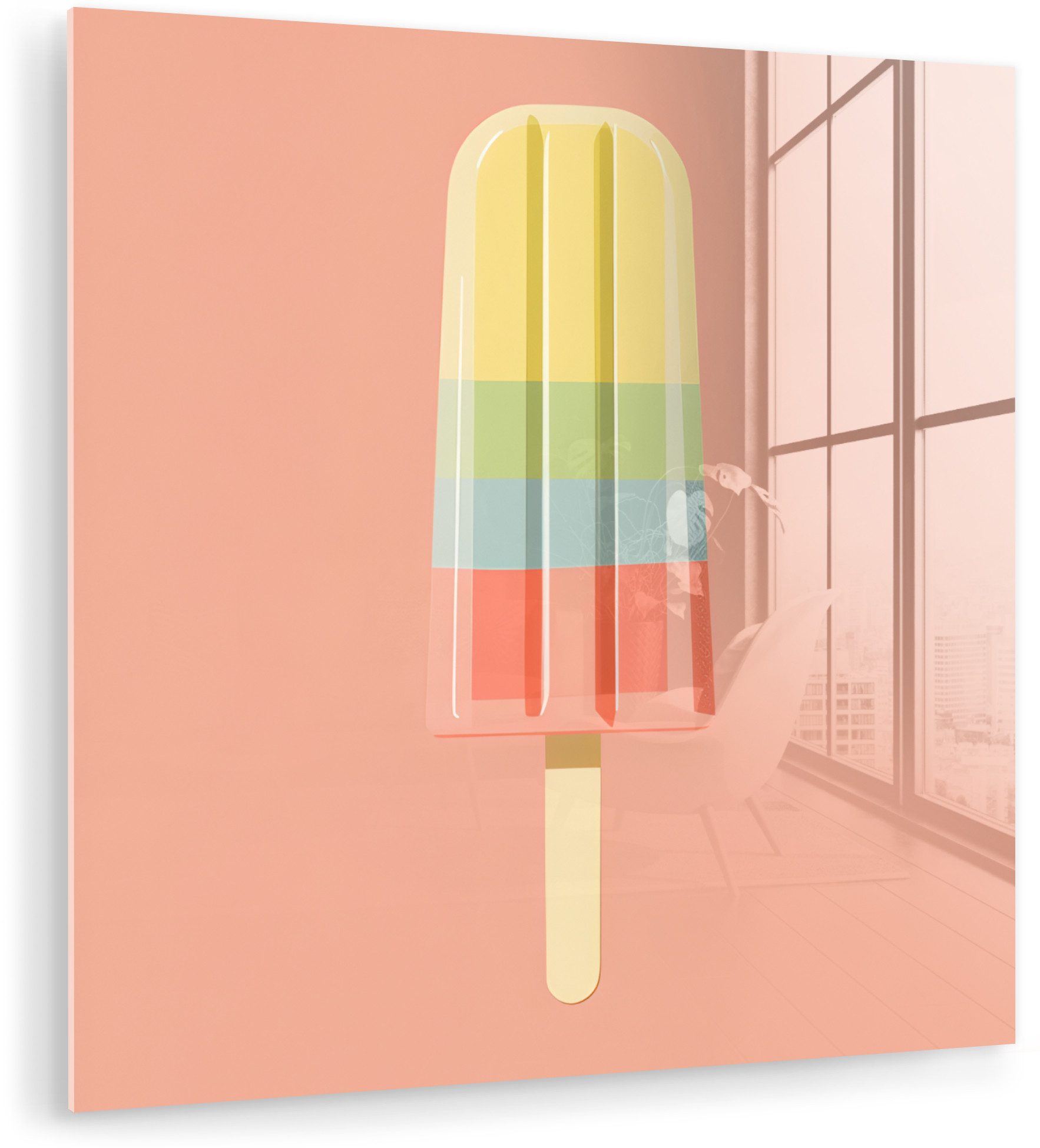 Eiswaffel - Pastelltöne