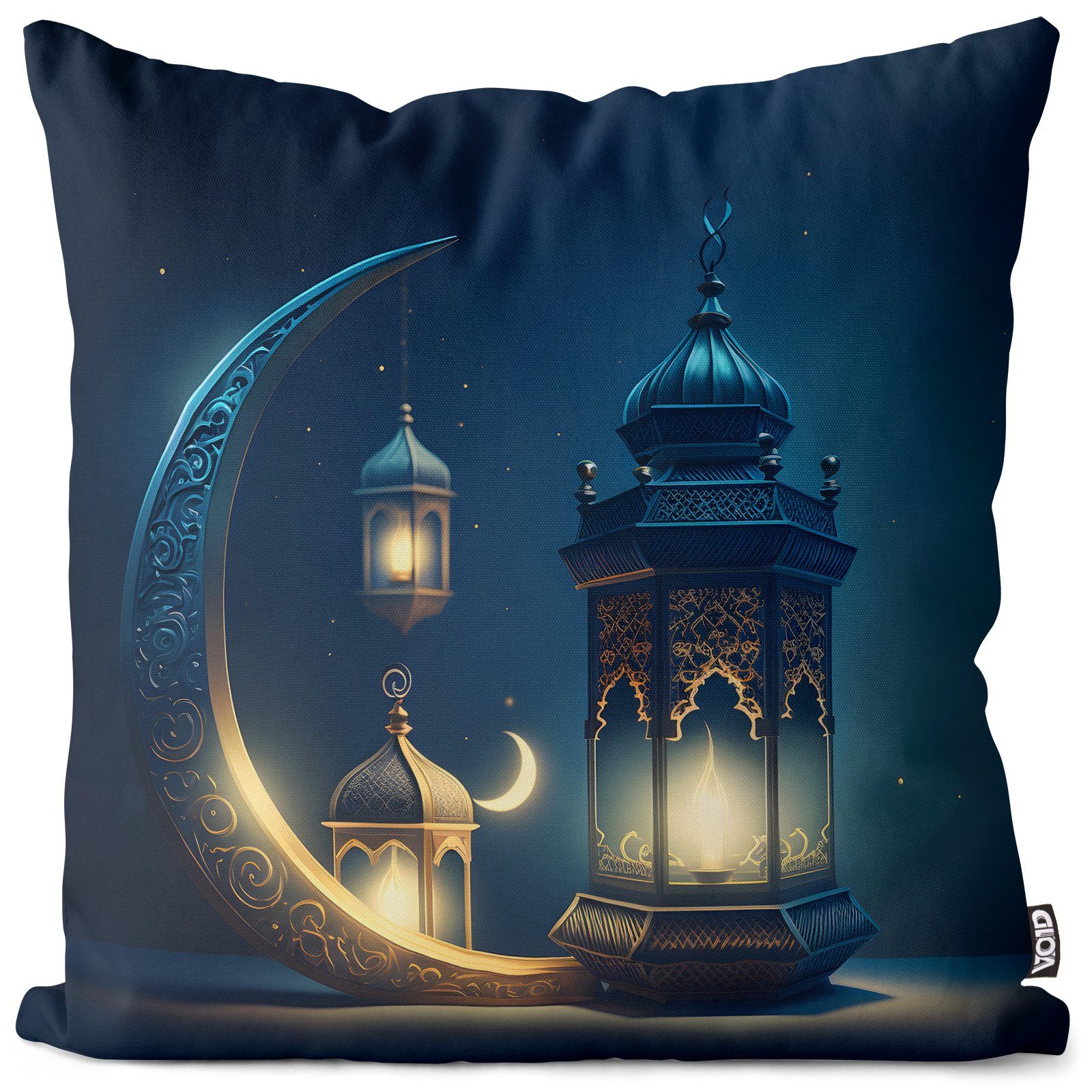 VOID Kissenbezug, (1 Stück), Laterne Halbmond Ramadan Türkei Moschee imam koran ramadan islam arab