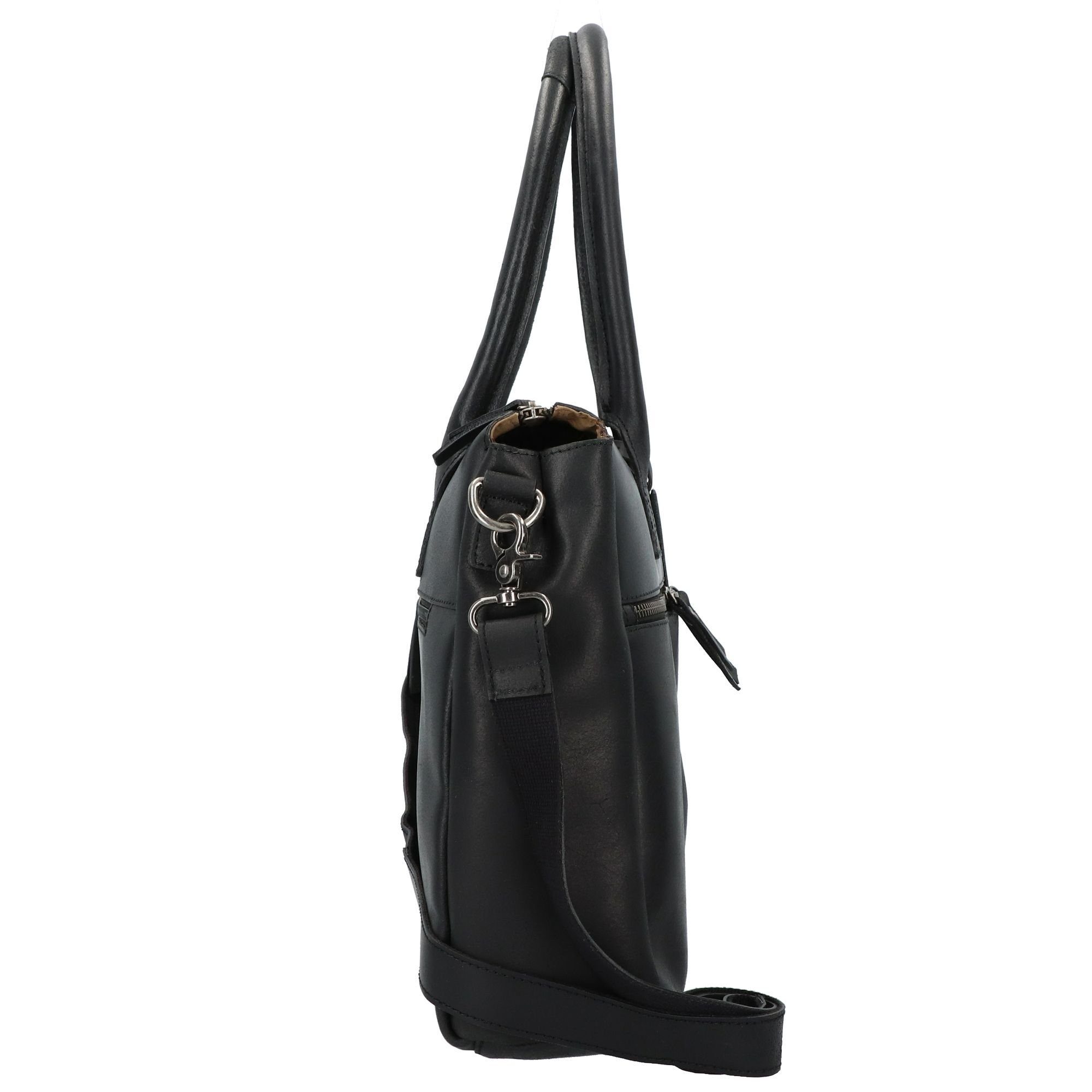 Burkely Schultertasche Vintage, Leder