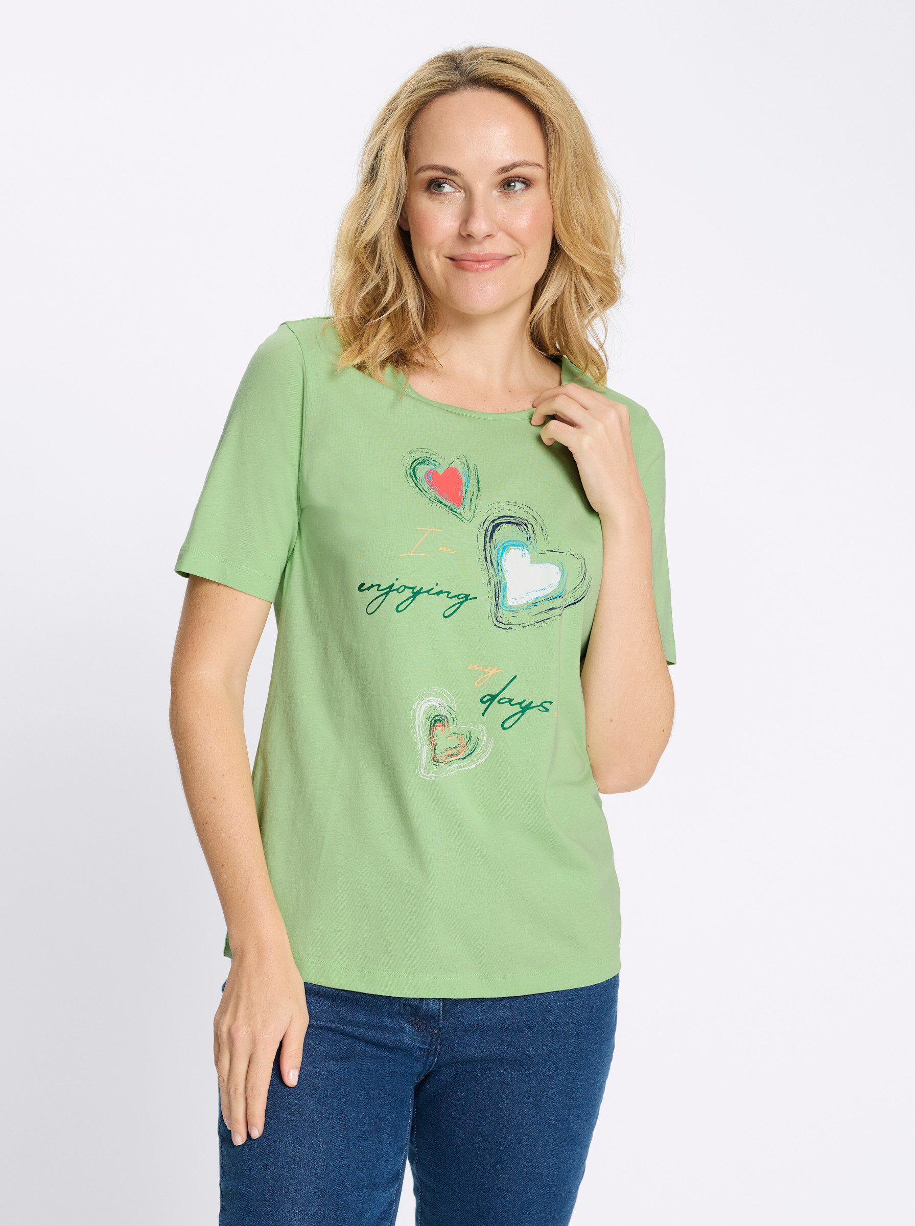 Sieh an! T-Shirt Kurzarm-Shirt Kurzarm günstig online kaufen