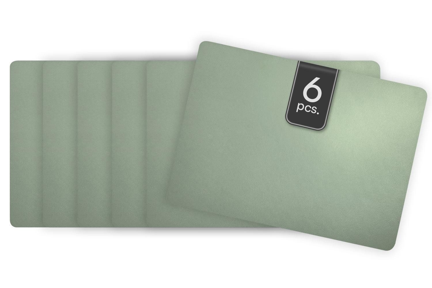 ASA SELECTION Platzset COUNTRY, Tisch-Sets, Mint, B 33 cm, (Set, 6-St), Tischset