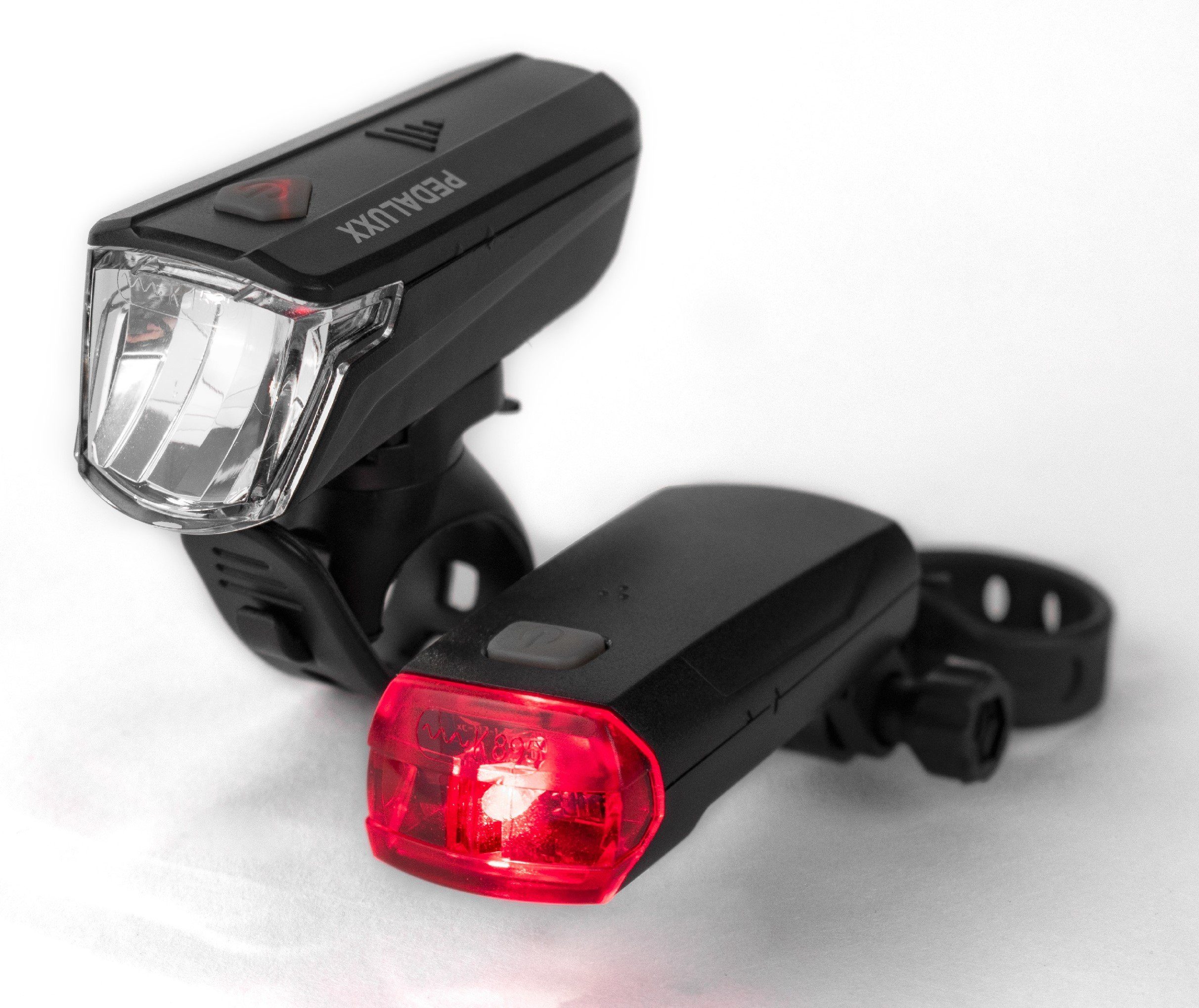 Fahrradbeleuchtung »GLO300«, gemäß StVZO zugelassen, Fahrradlicht vorne  Fahrradlicht hinten hell