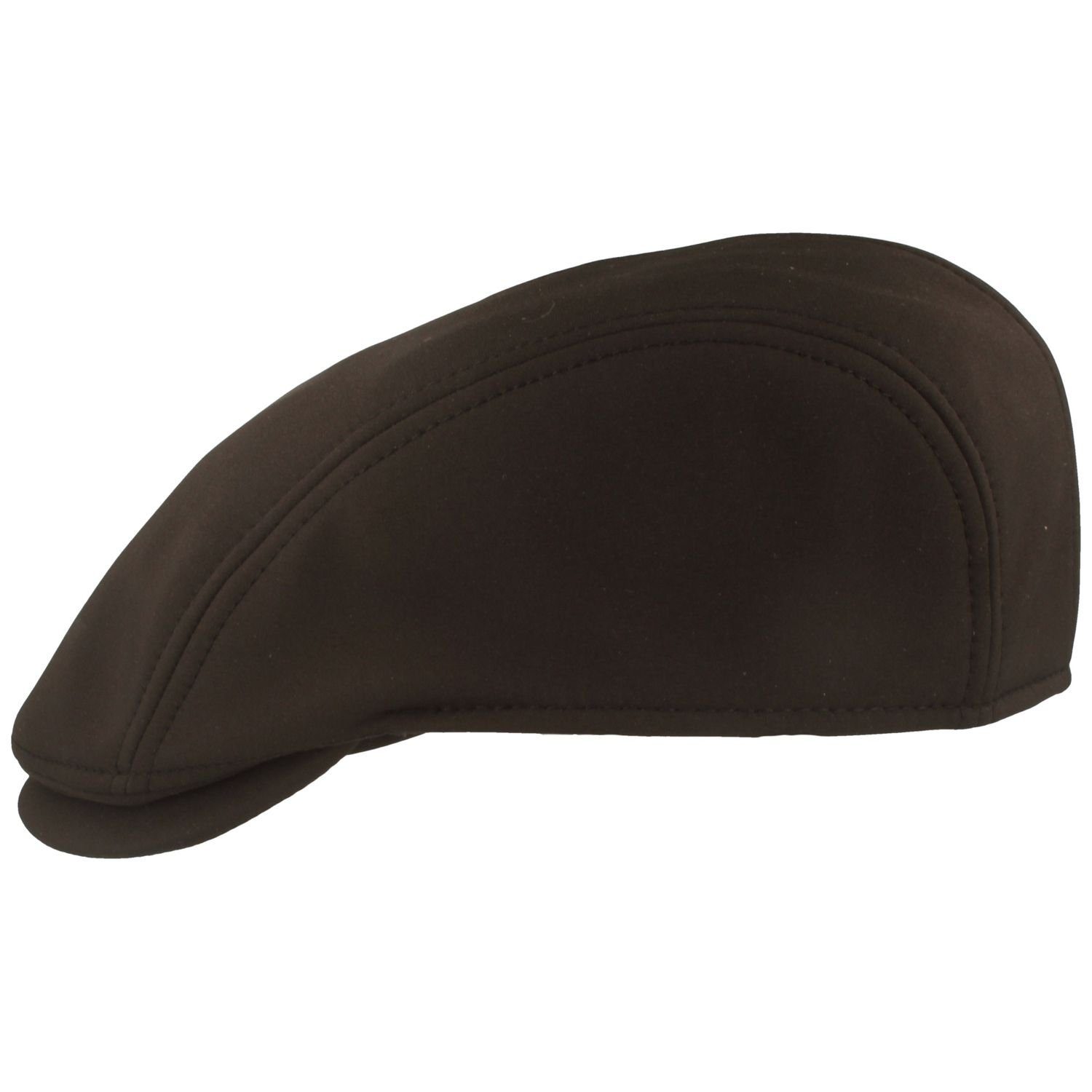 schwarz mit Ohrenschutz Schiebermütze Breiter Fleece-Futter 500 und Softshell