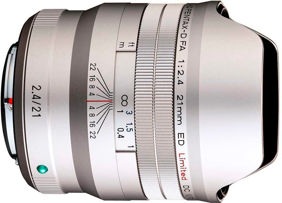 FA 2.4 21 Premium HD WR Limited Hochwertige Objektiv, Verarbeitung D PENTAX mm