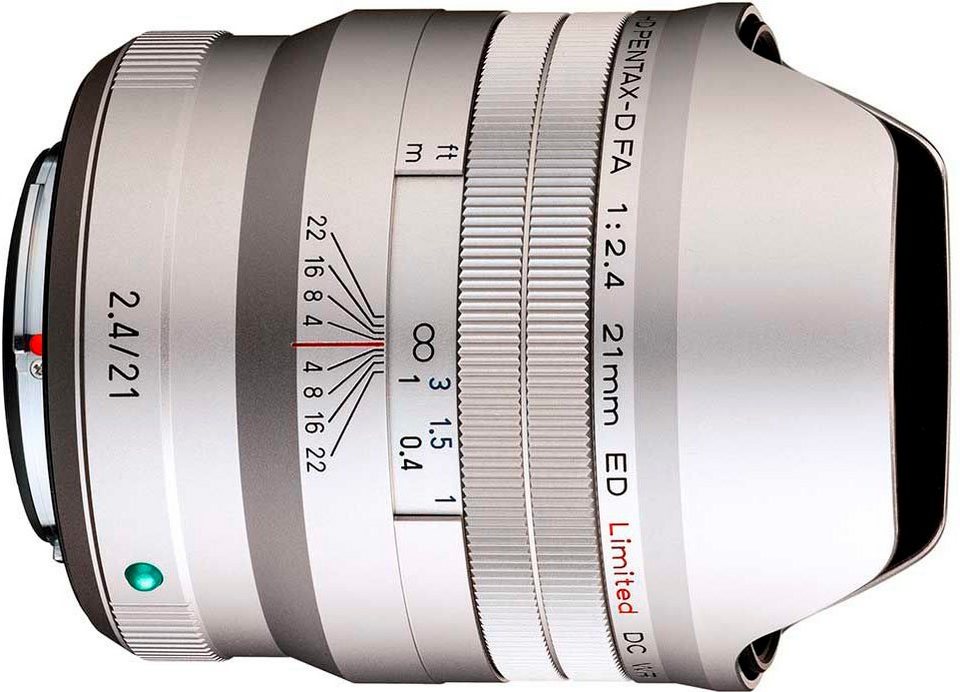 PENTAX Premium 21 mm 2.4 HD D FA WR Limited Objektiv, Hochwertige  Verarbeitung
