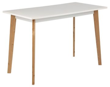 ebuy24 Schreibtisch Raven Schreibtisch mit 1 Schublade, weiss.