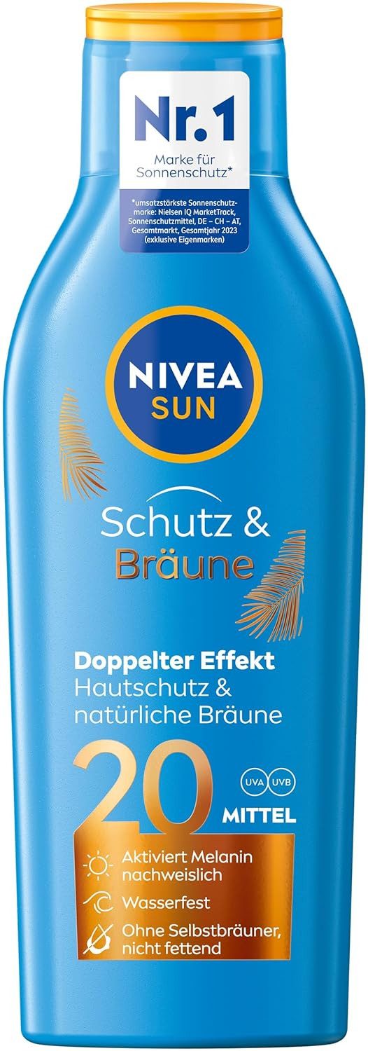Sonnenschutzcreme Schutz & Bräune Sonnencreme LSF 20 (200 ml)