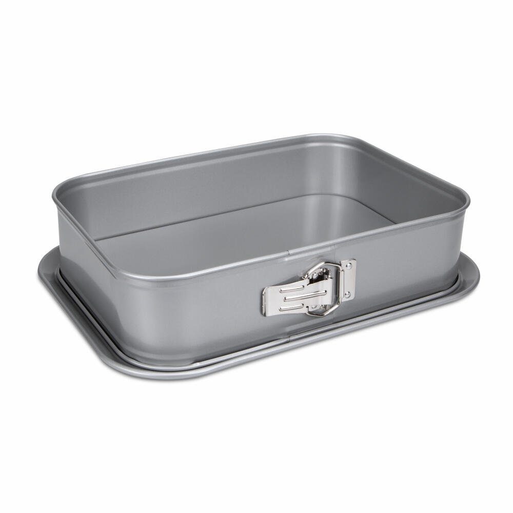 Städter 'WE LOVE BAKING Saddle of venison mould metal silver 30x11cm/H6cm(1500ml