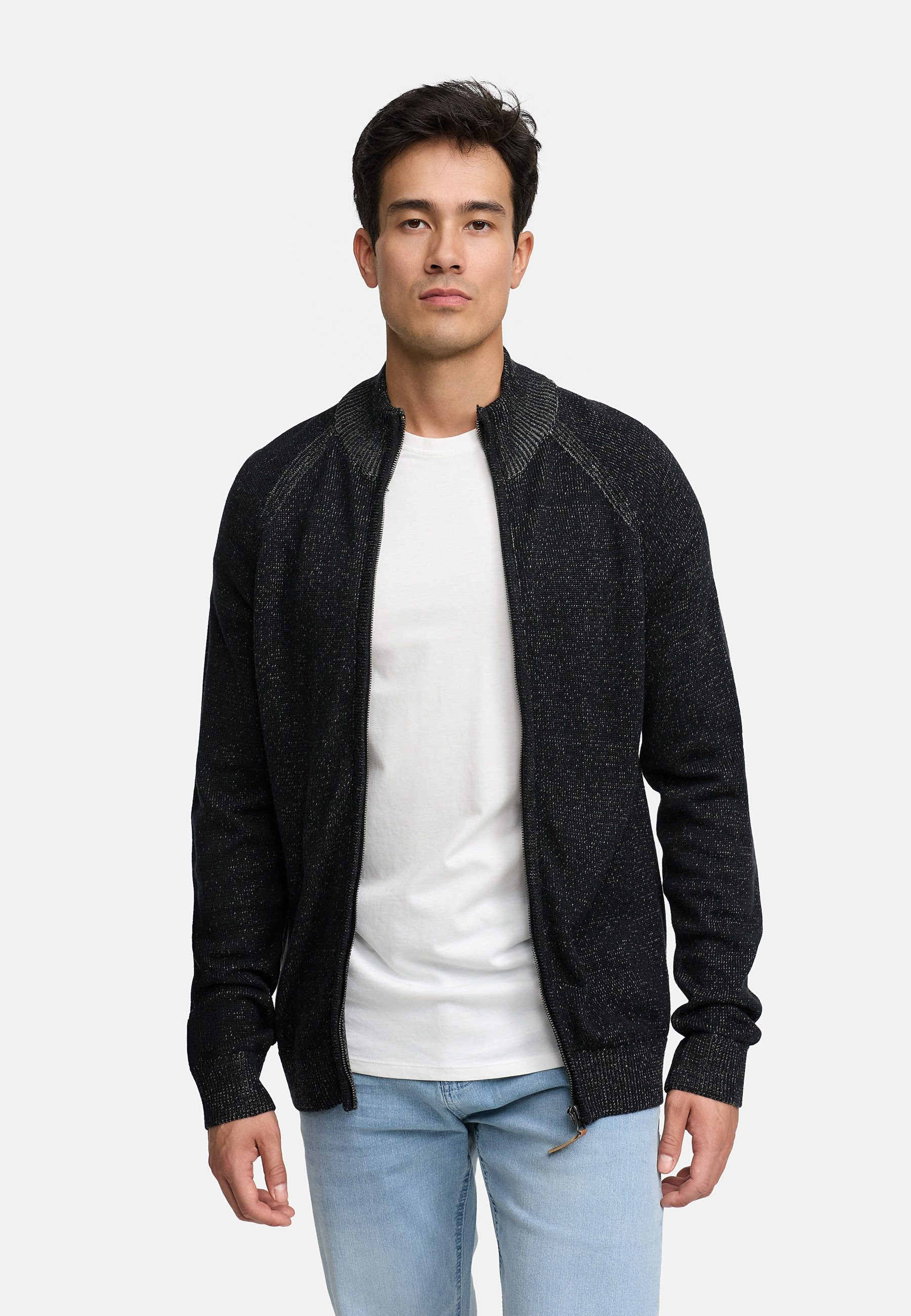 Indicode Cardigan Herren INMassum cardigan Herrenstrickjacke