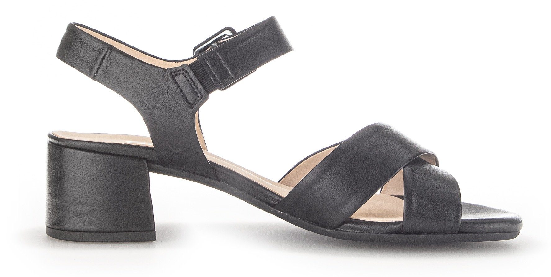 Gabor TUNIS Sandalette, Sommerschuh, Sandale, Blockabsatz, in Weite G (weit)