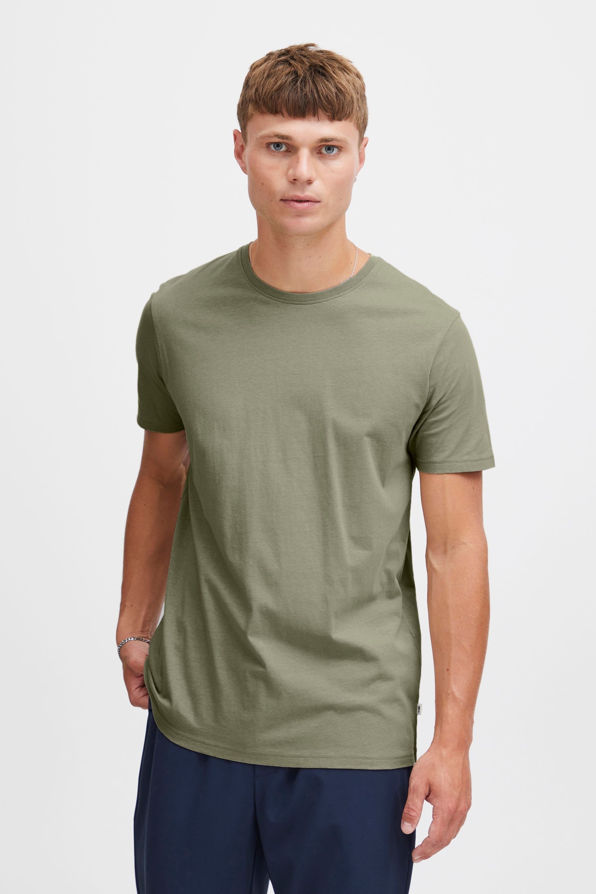 - SS Tee !Solid - 21103651 Rock Vetiver (170613) 6194761, T-Shirt