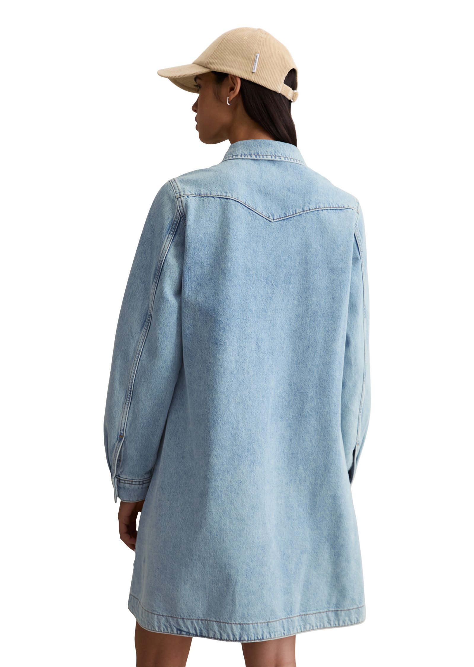 Marc O'Polo DENIM Jeanskleid aus Rigid Denim