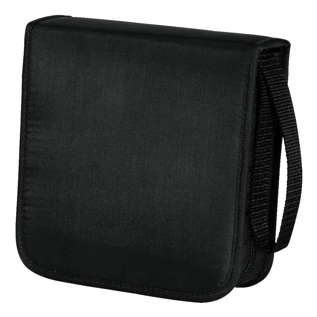 CD-Hülle CD, DVD, Blu-ray Tasche, Schwarz, Hülle, Wallet, Mappe für 40 Discs