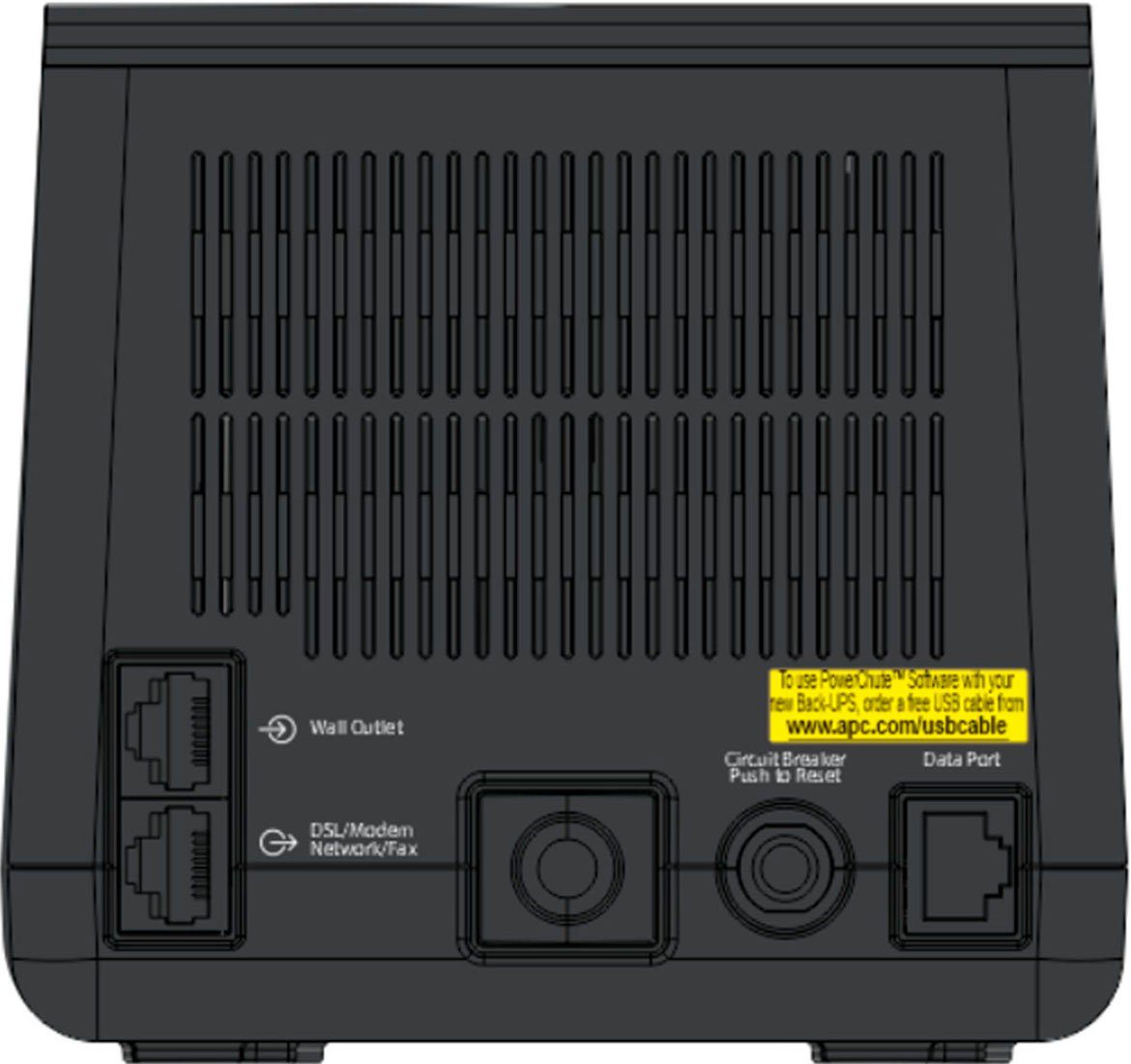 APC USV-Anlage Back-UPS 230V 850VA
