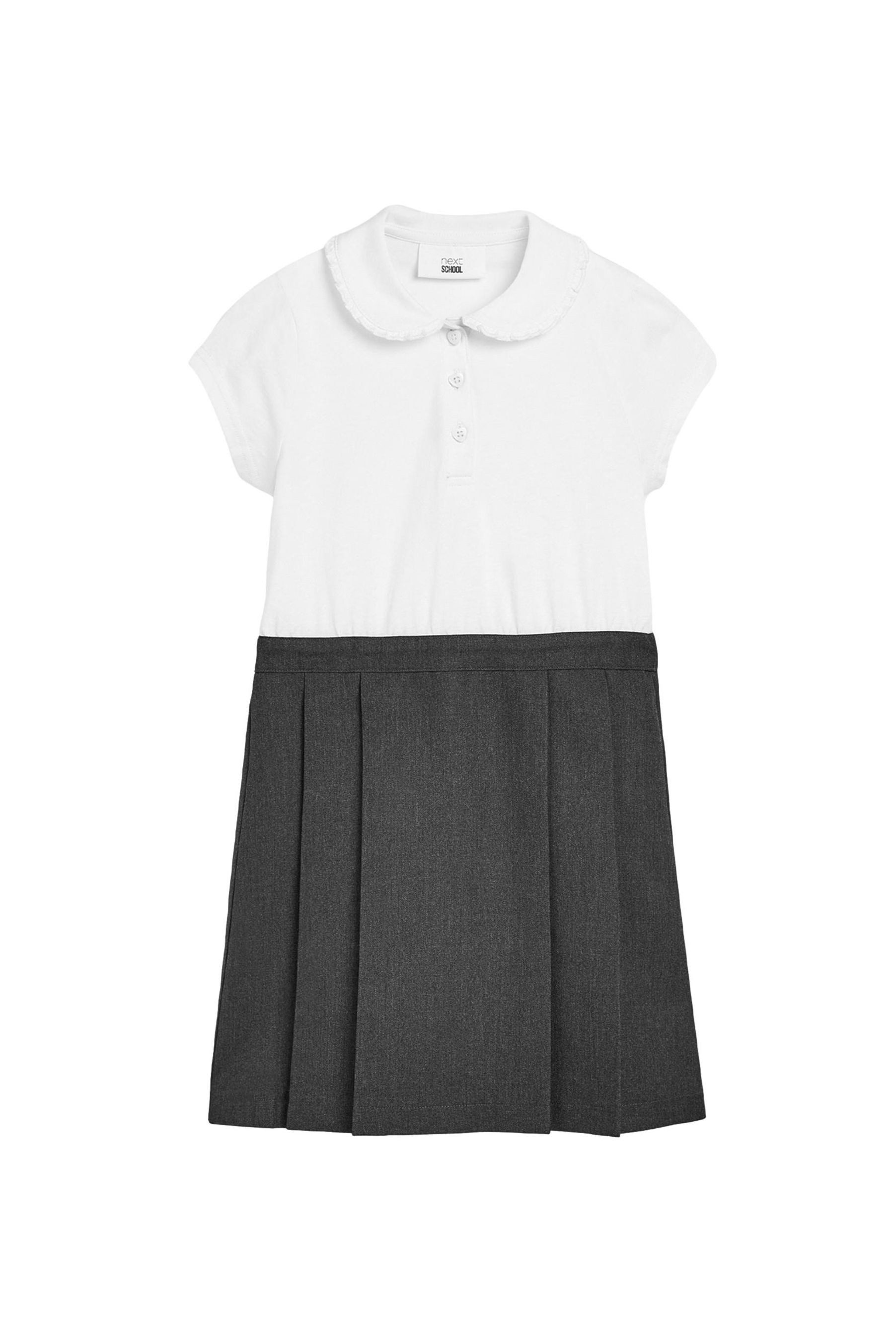 Next Latzkleid Kurzärmeliges 2-In-1-Latzkleid für die Schule (1-tlg)