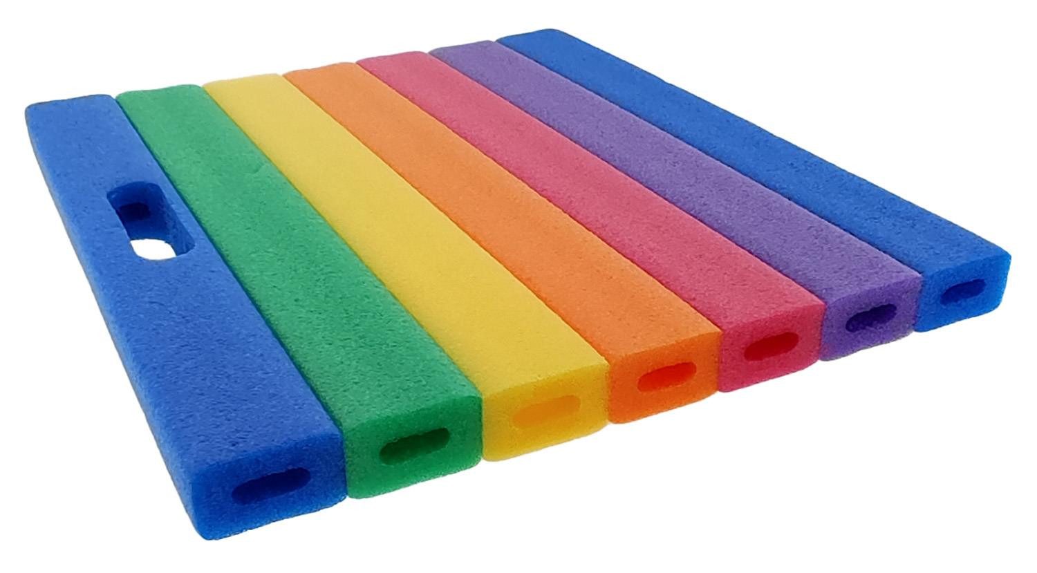HundB Garten-Kniekissen Knie- & Sitzkissen PE 340x295x27mm robust mehrfarbig 1 Stück, (Stück, 1-St., Knie- und Sitzkissen), Kniematte Sitzpolster Schaumstoffkissen Gartenkissen Polsterkissen