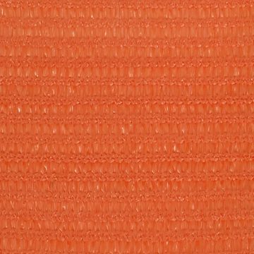 furnicato Sonnenschirm Sonnensegel 160 g/m² Orange 2x4,5 m HDPE