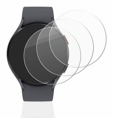 BROTECT Panzerglas für Samsung Galaxy Watch 5 (44mm), Displayschutzglas, 3 Stück, Schutzglas Echtglas 9H Härte HD-Clear