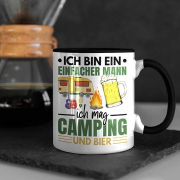 Trendation Tasse Trendation - Ich Bin Ein Einfacher Mann Wohnmobil Tasse Geschenk Camper Wohnmobilfahrer Geschenkidee Lustig