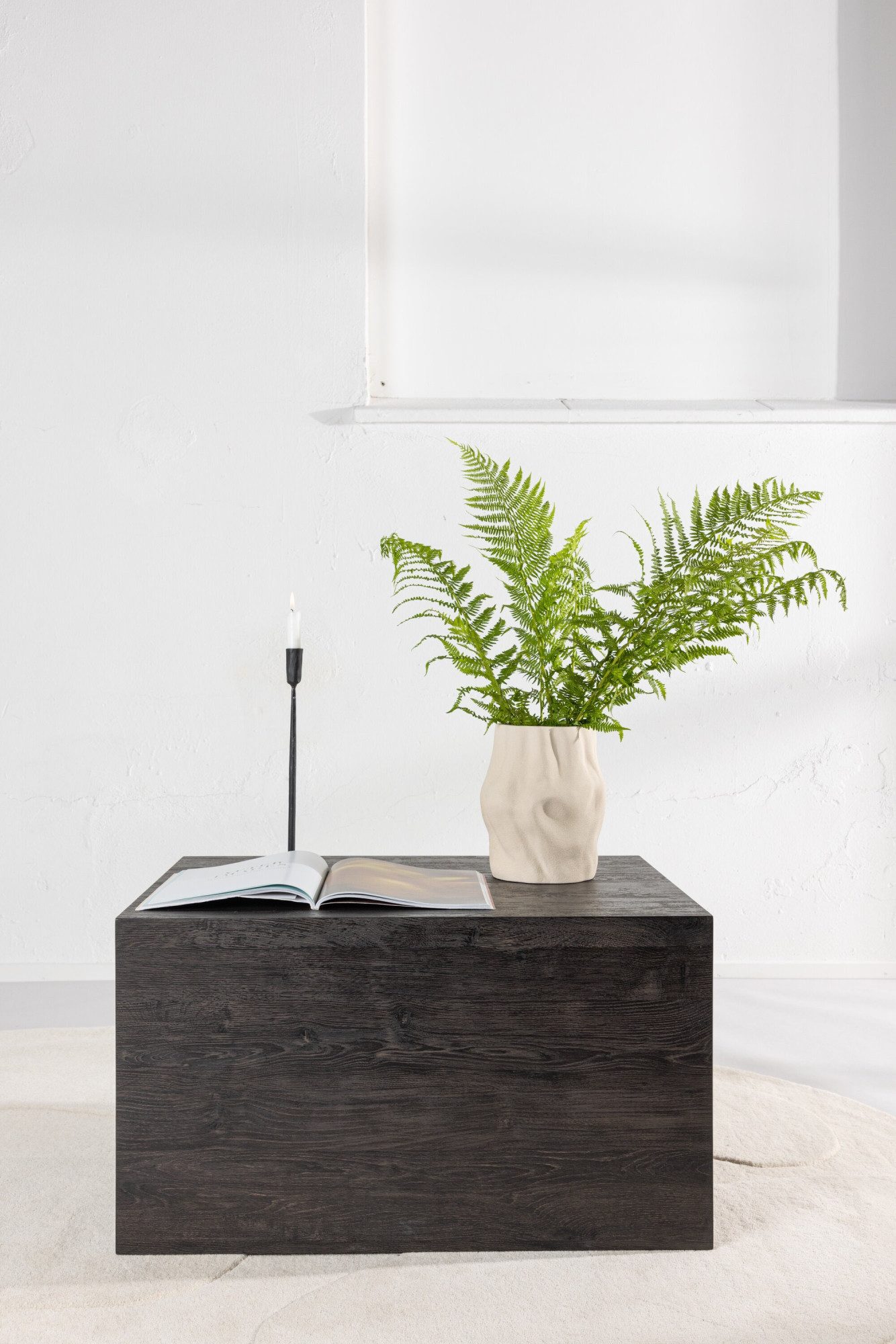 Venture Home Couchtisch York, rechteckiger Couchtisch, modern & vielseitig, 80 × 60 cm, Sofatisch, MDF, rechteckig, kompakt, dekorativ, klar