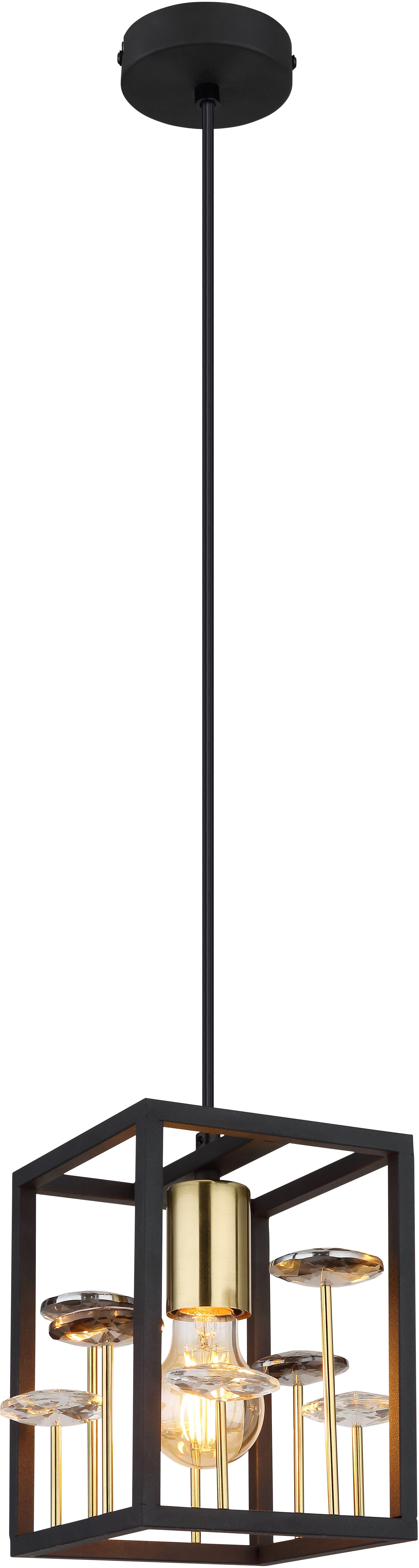 GLOBO LIGHTING Hängeleuchte LISBON, ohne Leuchtmittel, Hängelampe/Pendelleuchte/Esszimmer/Wohnzimmer/Esstisch