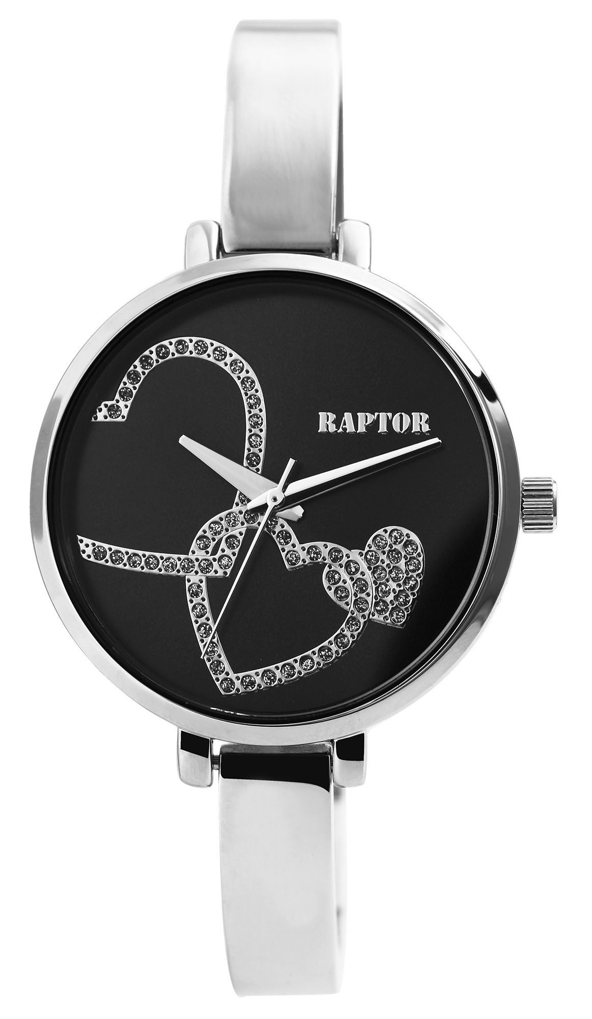 Raptor Quarzuhr Lova Raptor Damenuhr "Lova" mit Edelstahlband