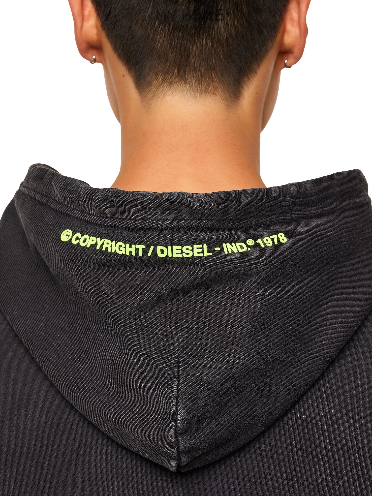 Diesel Sweatshirt S-GIRRIB-HOOD-A71 SWEATER