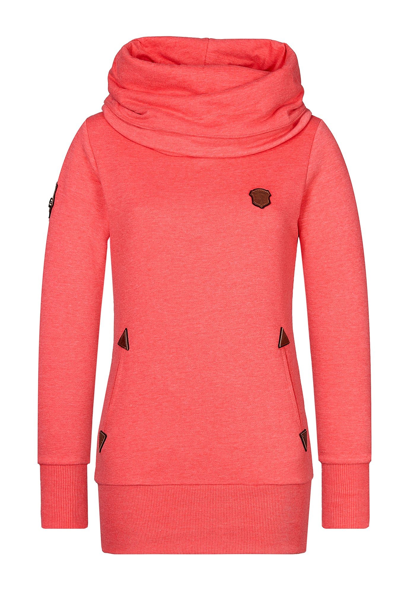 naketano Hoodie Kapuzenpullover Damen Baumwolle, weich, Kapuze, Kängurutasche (Spar-Set, Allroundtalent) Hoodie, weiche Sweatware, Rippbündchen, Streetwear, Loungewear