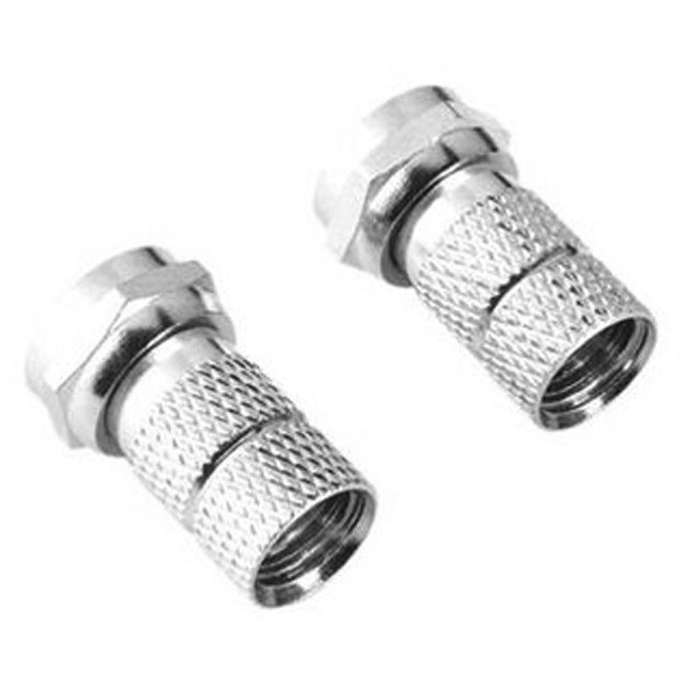 Hama Hama F-Stecker 6,8mm (4Stk) für Kabelverbindungen. Audio- & Video-Adapter F-Stecker zu F-Stecker