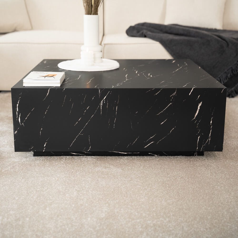 HOME DELUXE Couchtisch Marmor AMIRI Größenauswahl
