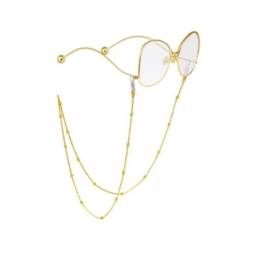 Ware aus aller Welt Brillenkette filigranes Design vergoldet inkl. Geschenk günstig online kaufen