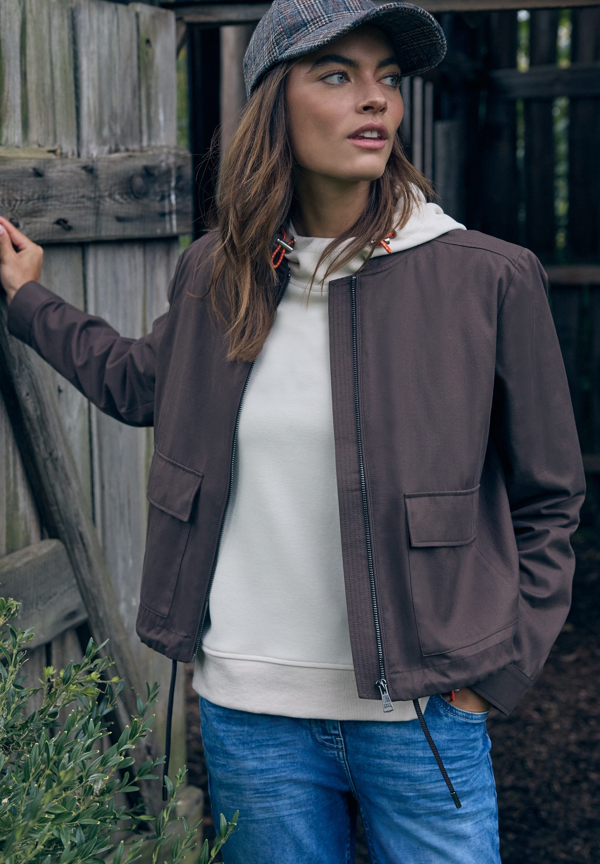 CECIL Outdoorjacke mit Stehkragen günstig online kaufen