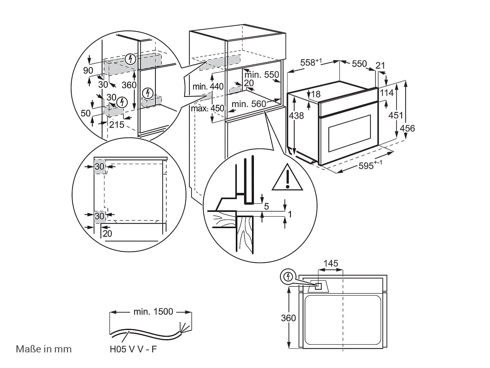 AEG Backofen mit Mikrowelle