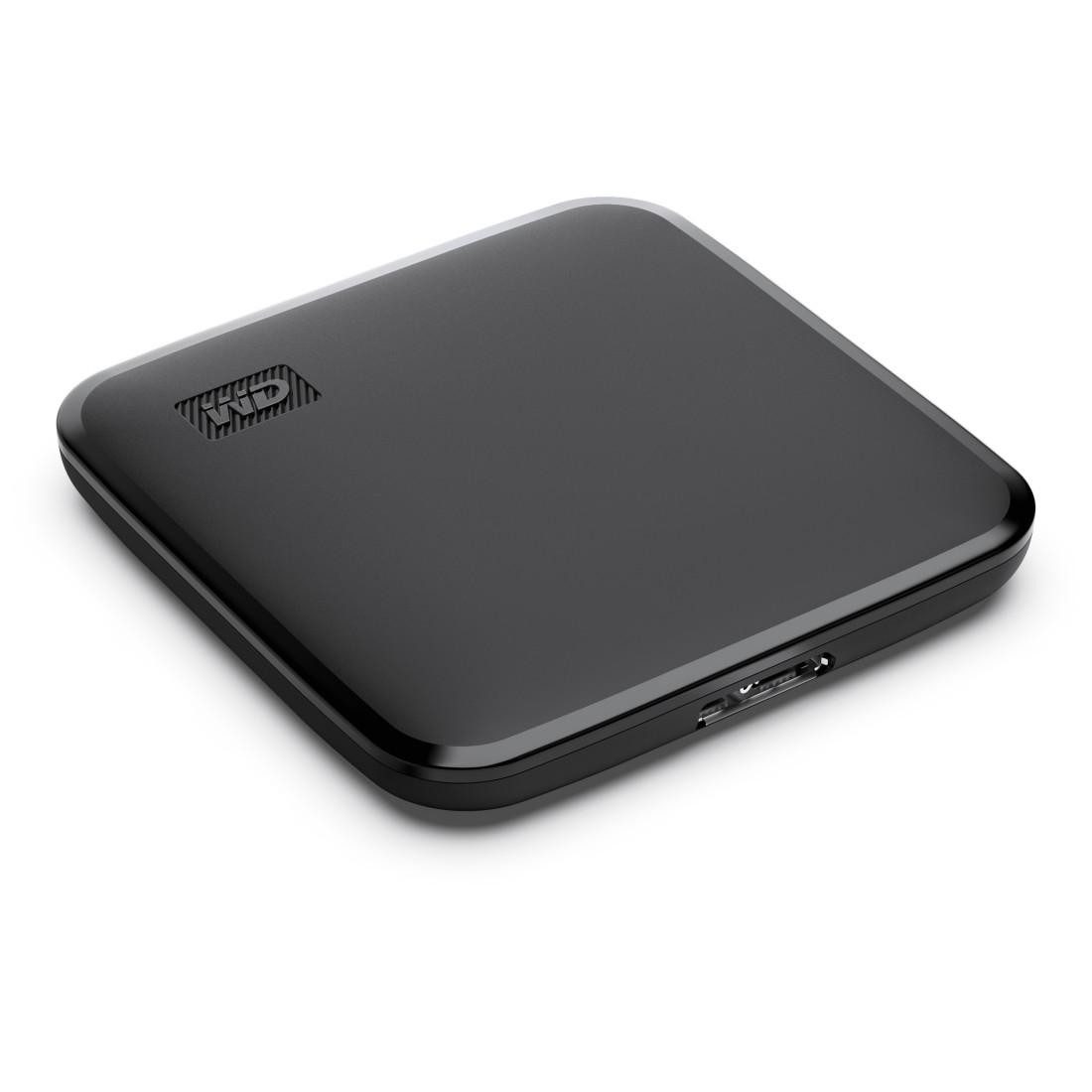 Western Digital Mobile SSD-Festplatte "WD Elements SE SSD Portable", 2TB, Schwarz externe SSD (2000 GB) 3,5" 400 MB/S Lesegeschwindigkeit