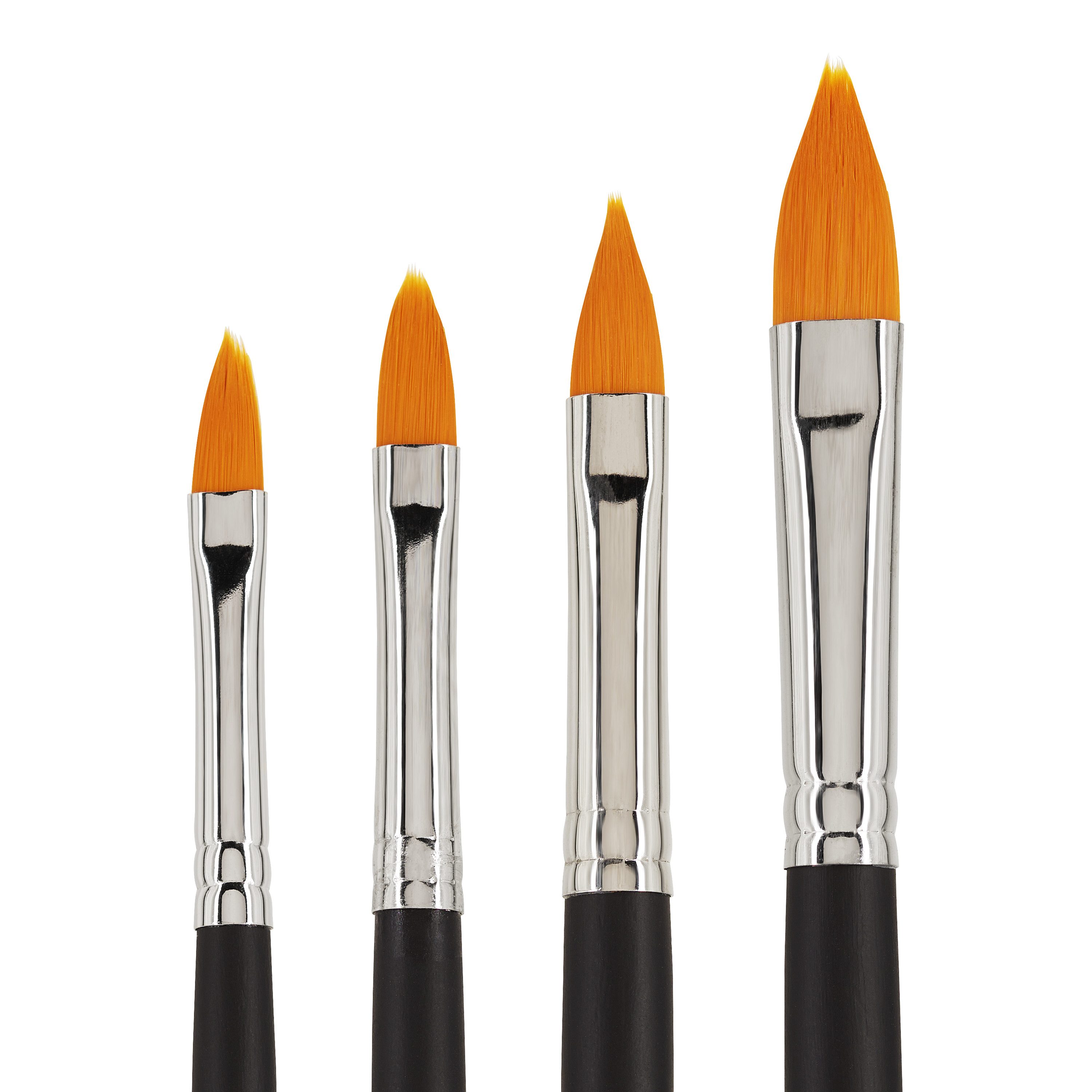 VBS Malpinsel Katzenzungenpinsel BASIC, 4er-Set