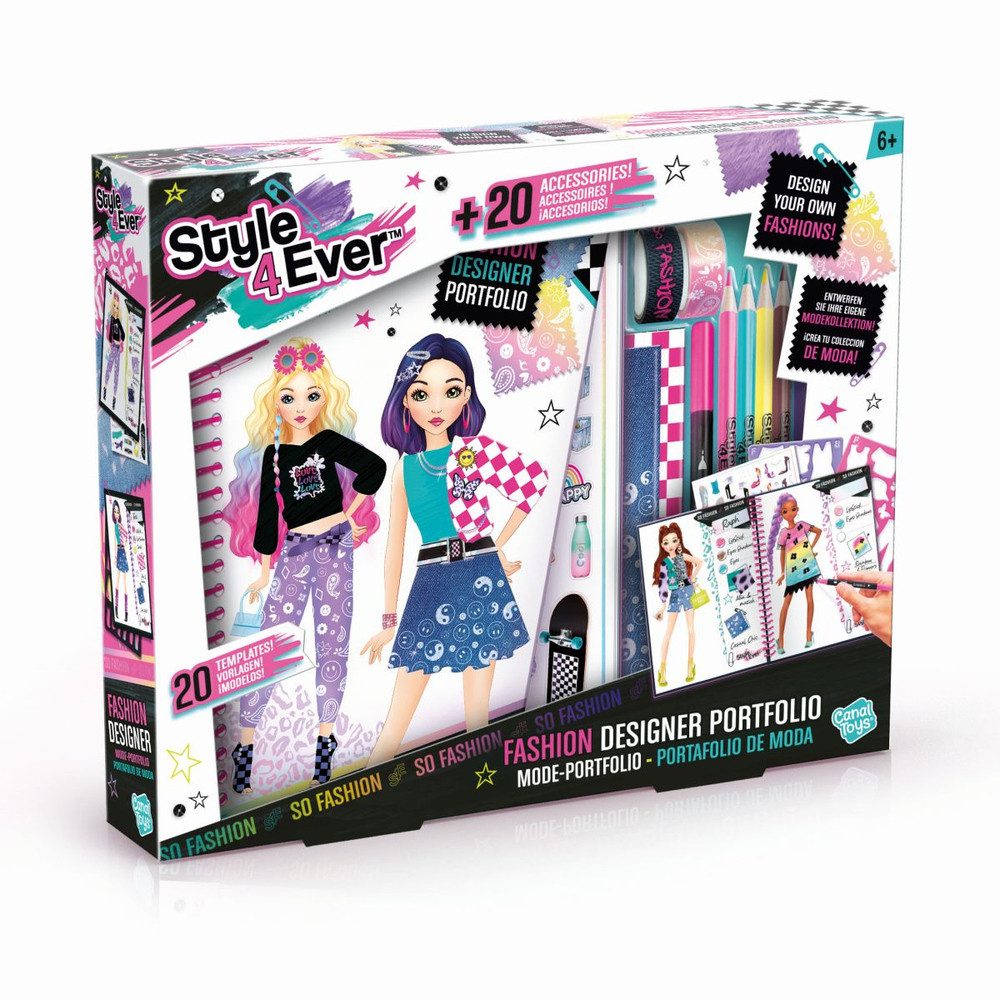 Canal Toys Kreativset Style 4 Ever - Fashion Designer Set