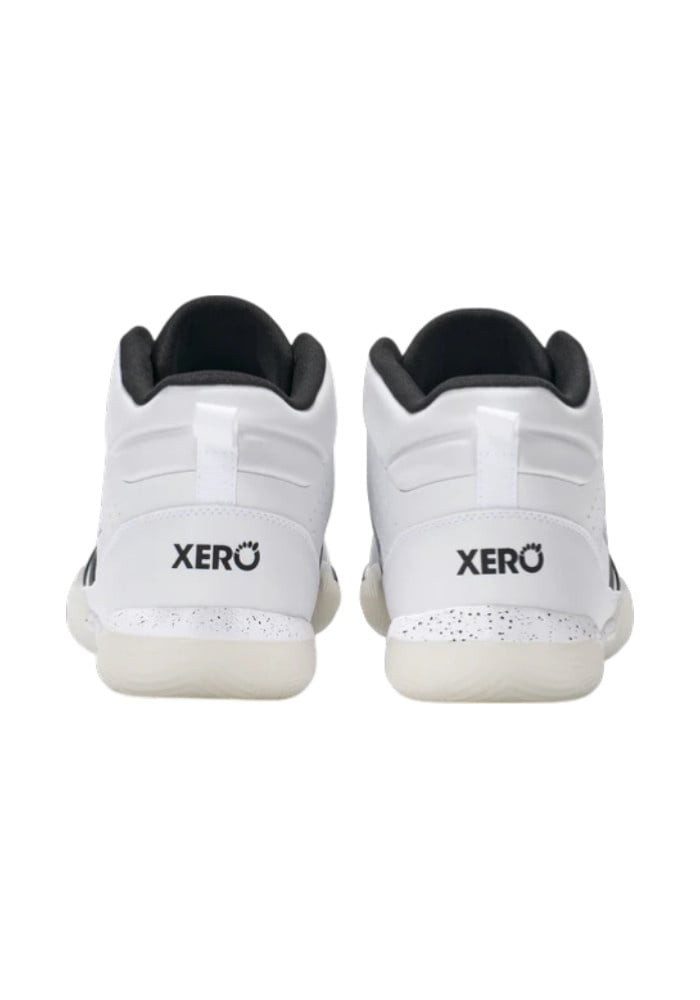 Xero Shoes Barfussschuhe Indoor X1 Mid (Minimal-Basketball) weiss/schwarz Herren Fitnessschuh