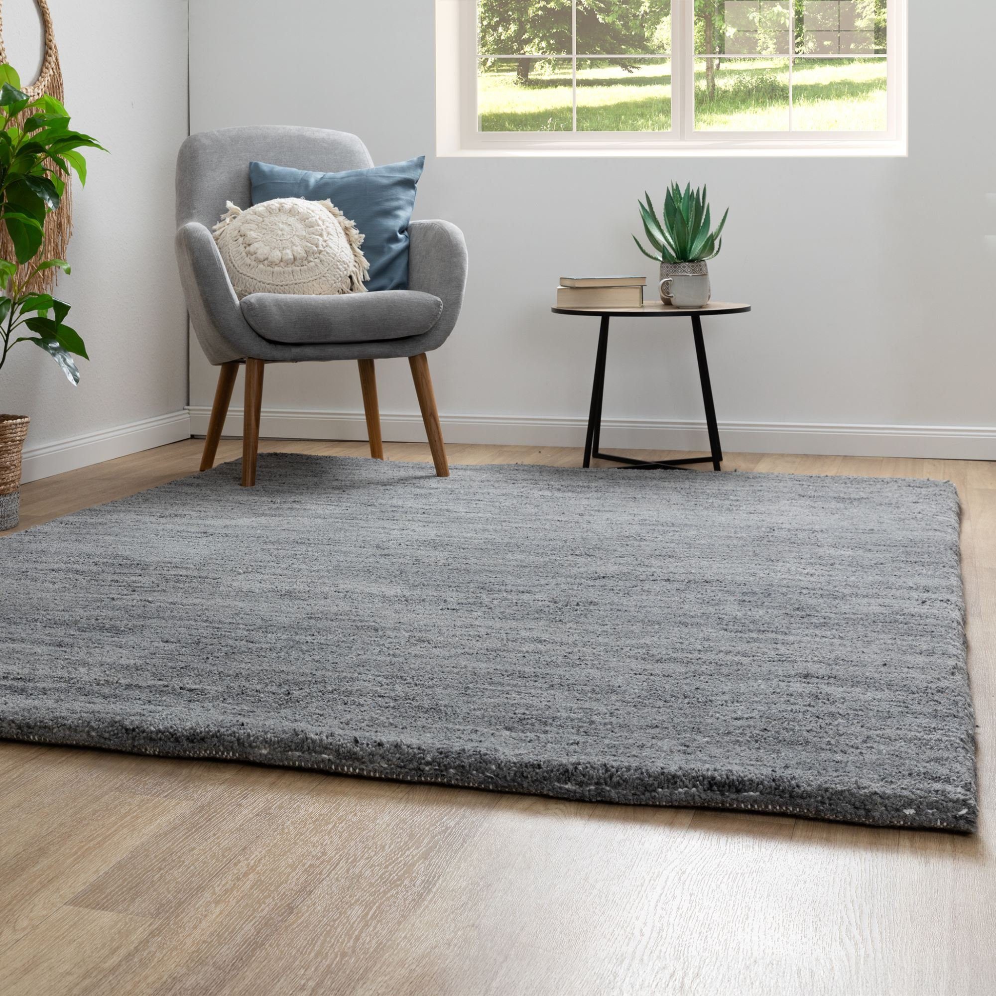 Steffensmeier Wollteppich Zagora, Rechteckig, Berber Teppich aus Marokko, handgeknüpft