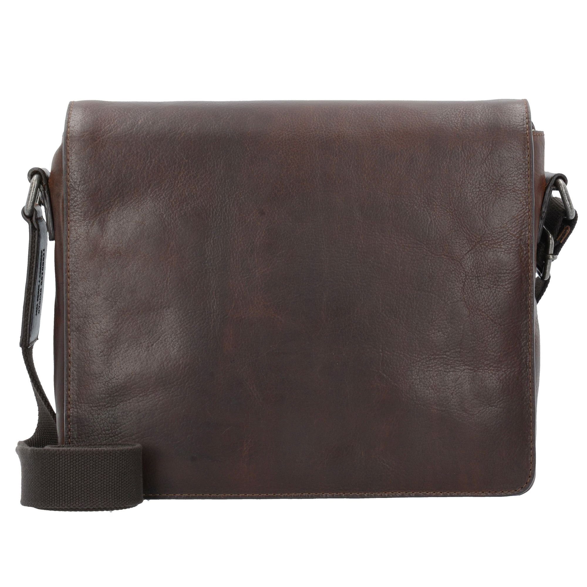 Leonhard Heyden Messenger Bag Roma, Leder